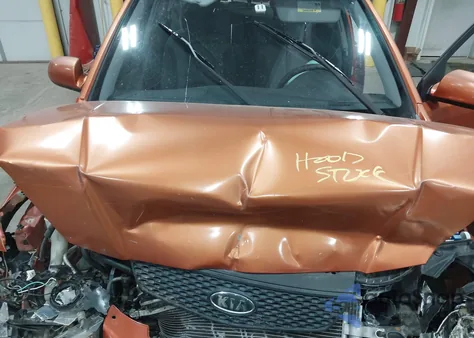 2009 Kia Rio Lx z USA, uszkodzony, nr VIN KNADE223X96447092